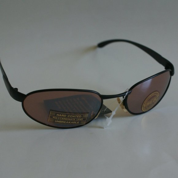 NWT Vintage Sports Metal Oval/RoundWrapAround Y2K Coppermax Lens tech sunglasses - Picture 7 of 8
